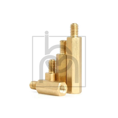 Brass Hex Spacers 6