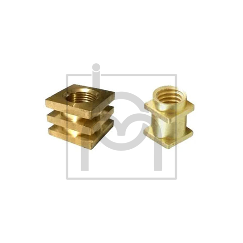 Brass Square Insert 1