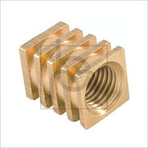 Brass Square Insert 8