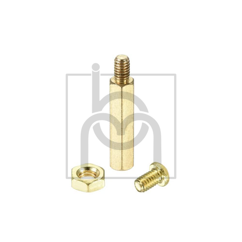 Brass Hex Spacers 9